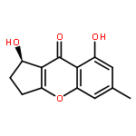 Cyclopenta[b][1]benzopyran-9(1H)-one,2,3-dihydro-1,8-dihydroxy-6-methyl-, (1R)-