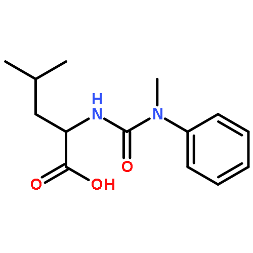 L-Leucine, N-[(methylphenylamino)carbonyl]-