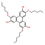 2,6,10-Triphenylenetriol, 3,7,11-tris(pentyloxy)-