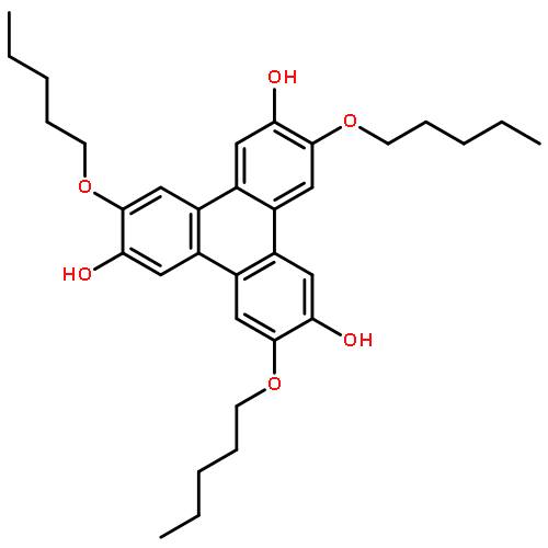 2,6,10-Triphenylenetriol, 3,7,11-tris(pentyloxy)-