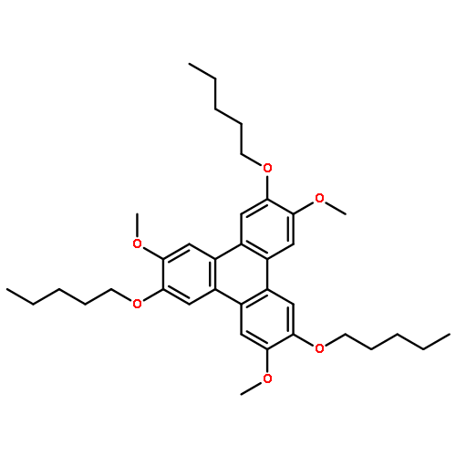 Triphenylene, 2,6,10-trimethoxy-3,7,11-tris(pentyloxy)-