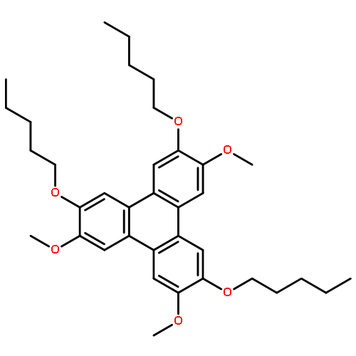 Triphenylene, 2,6,11-trimethoxy-3,7,10-tris(pentyloxy)-