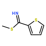 2-Thiophenecarboximidothioic acid, methyl ester