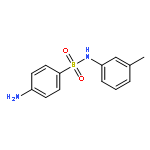 Benzenesulfonamide, 4-amino-N-(3-methylphenyl)-