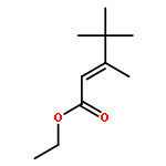 2-Pentenoic acid, 3,4,4-trimethyl-, ethyl ester, (E)-