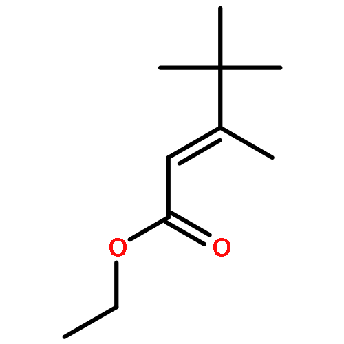 2-Pentenoic acid, 3,4,4-trimethyl-, ethyl ester, (E)-