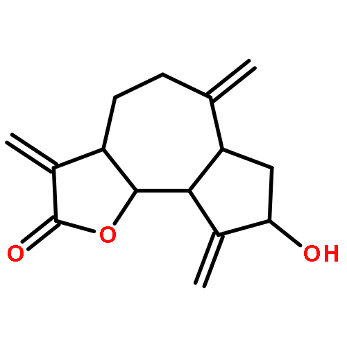 Azuleno[4,5-b]furan-2(3H)-one,decahydro-8-hydroxy-3,6,9-tris(methylene)-, (3aS,6aR,8S,9aR,9bS)-