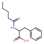 L-Phenylalanine, N-(1-oxopentyl)-