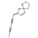 1,6-Dioxaspiro[4.4]non-3-ene,2-(2,4-hexadiyn-1-ylidene)-