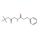 Glycine, N-[(phenylmethoxy)carbonyl]-, 1,1-dimethylethyl ester