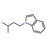 1H-Indole, 1-(3-methylbutyl)-