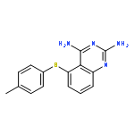 5-(4-Tolylthio)-2,4-diaminoquinazoline