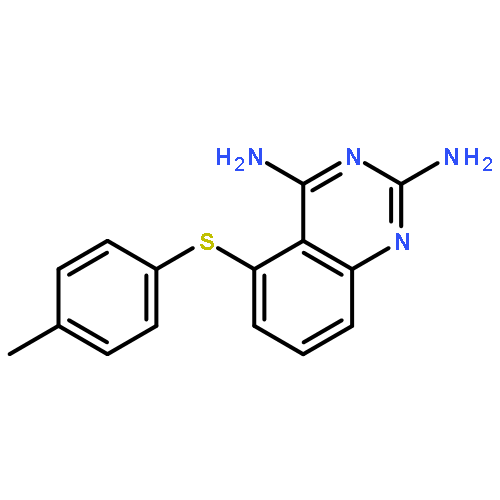 5-(4-Tolylthio)-2,4-diaminoquinazoline