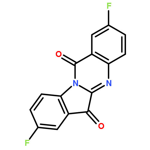 Indolo[2,1-b]quinazoline-6,12-dione, 2,8-difluoro-