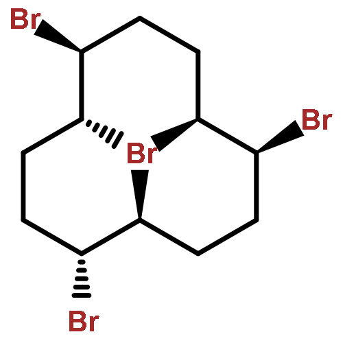 Cyclododecane, 1,2,5,6,9,10-hexabromo-, (1R,2S,5S,6S,9S,10R)-