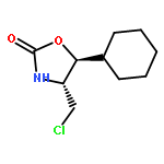 2-Oxazolidinone, 4-(chloromethyl)-5-cyclohexyl-, (4R,5S)-rel-