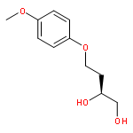 1,2-Butanediol, 4-(4-methoxyphenoxy)-, (2S)-