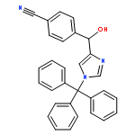 Benzonitrile, 4-[hydroxy[1-(triphenylmethyl)-1H-imidazol-4-yl]methyl]-