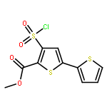 [2,2'-Bithiophene]-5-carboxylic acid, 4-(chlorosulfonyl)-, methyl ester