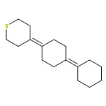 2H-Thiopyran, 4-(4-cyclohexylidenecyclohexylidene)tetrahydro-