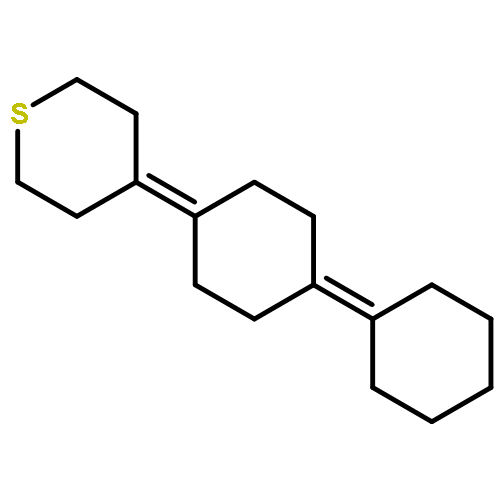 2H-Thiopyran, 4-(4-cyclohexylidenecyclohexylidene)tetrahydro-