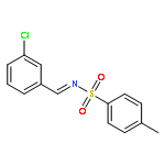 Benzenesulfonamide, N-[(3-chlorophenyl)methylene]-4-methyl-