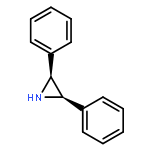 Aziridine,2,3-diphenyl-, (2R,3S)-rel-