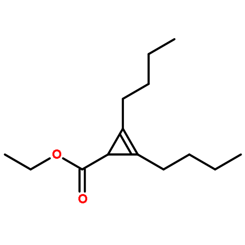 2-Cyclopropene-1-carboxylic acid, 2,3-dibutyl-, ethyl ester