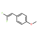 Benzene, 1-(2,2-difluoroethenyl)-4-methoxy-