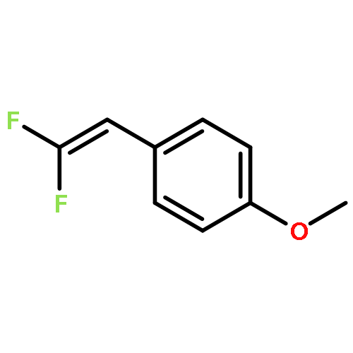 Benzene, 1-(2,2-difluoroethenyl)-4-methoxy-