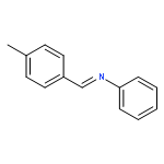 Benzenamine, N-[(4-methylphenyl)methylene]-, (E)-