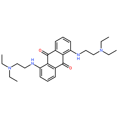 1,5-bis{[2-(diethylamino)ethyl]amino}anthracene-9,10-dione