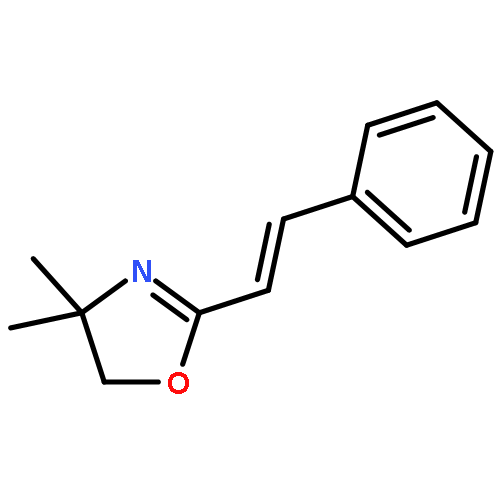 Oxazole,4,5-dihydro-4,4-dimethyl-2-(2-phenylethenyl)-