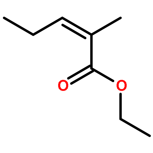 2-Pentenoic acid, 2-methyl-, ethyl ester, (Z)-