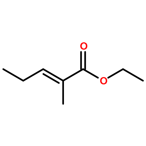 2-Pentenoic acid,2-methyl-, ethyl ester, (2E)-