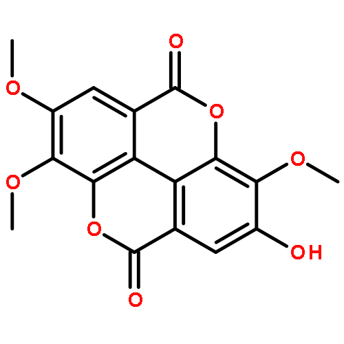 [1]Benzopyrano[5,4,3-cde][1]benzopyran-5,10-dione,2-hydroxy-3,7,8-trimethoxy-