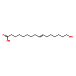 9-Hexadecenoic acid, 16-hydroxy-, (9Z)-