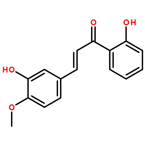 2-Propen-1-one,3-(3-hydroxy-4-methoxyphenyl)-1-(2-hydroxyphenyl)-