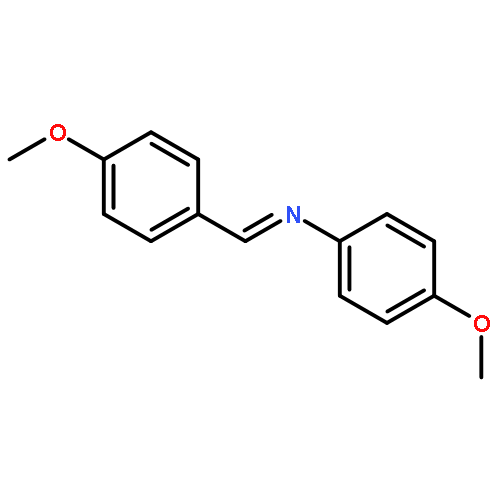 Benzenamine, 4-methoxy-N-[(4-methoxyphenyl)methylene]-, (E)-
