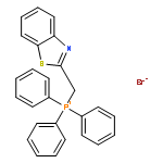 PHOSPHONIUM, (2-BENZOTHIAZOLYLMETHYL)TRIPHENYL-, BROMIDE