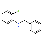 N-(2-fluorophenyl)benzenecarbothioamide