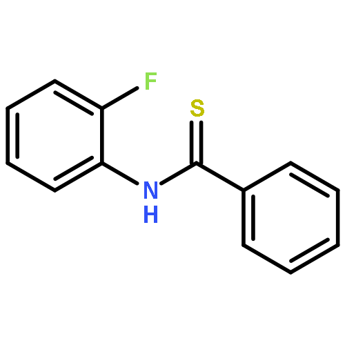 N-(2-fluorophenyl)benzenecarbothioamide