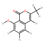 8-Hydroxy-3-methyl-1H-benzopyran-1-one