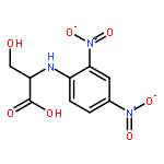 (S)-2-((2,4-Dinitrophenyl)amino)-3-hydroxypropanoic acid