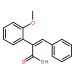 2-(2-Methoxyphenyl)-3-phenylacrylic acid