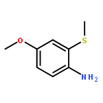 Benzenamine, 4-methoxy-2-(methylthio)-