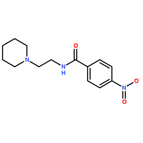 4-Nitro-N-(2-(piperidin-1-yl)ethyl)benzamide