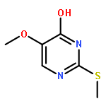 5-Methoxy-2-(methylthio)pyrimidin-4-ol