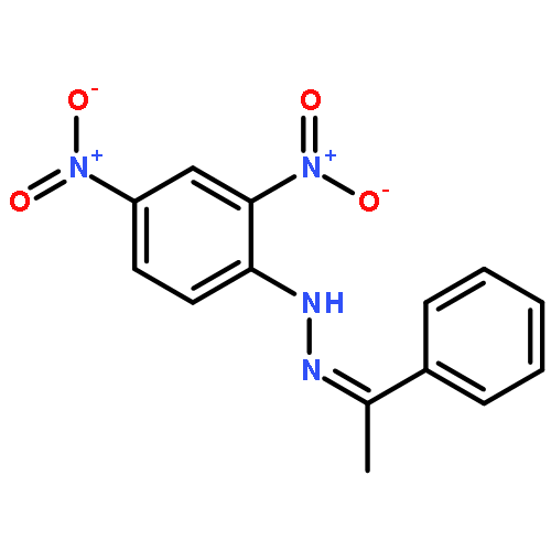 1-(2,4-Dinitrophenyl)-2-(1-phenylethylidene)hydrazine