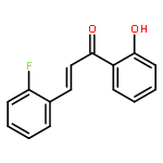 3-(2-fluorophenyl)-1-(2-hydroxyphenyl)prop-2-en-1-one